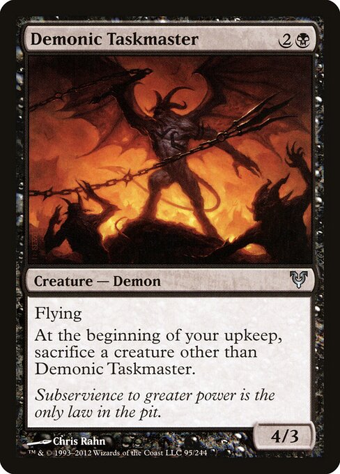 Demonic Taskmaster 95