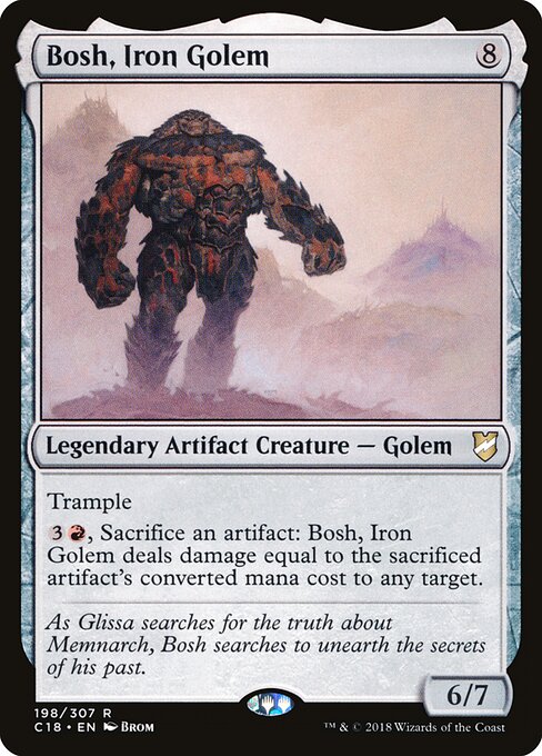 Bosh, Iron Golem 198