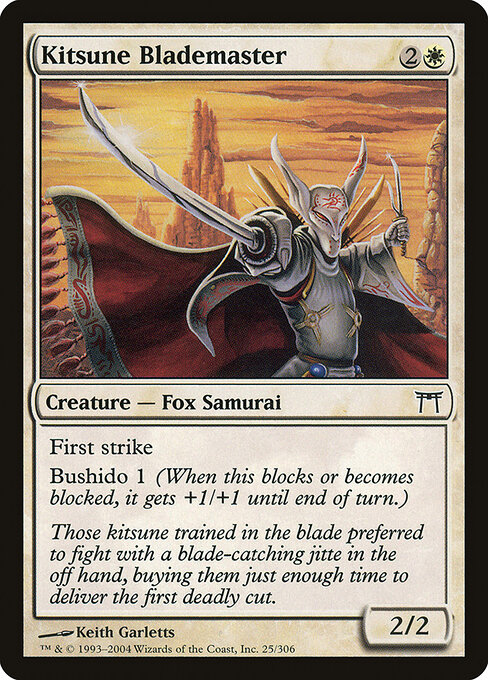 Kitsune Blademaster 25