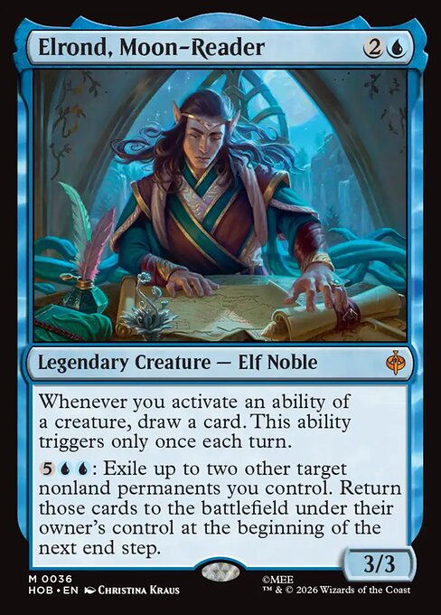 Elrond, Moon-Reader 36