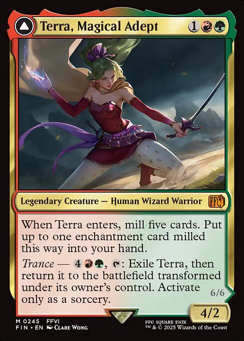 Terra, Magical Adept // Esper Terra 245