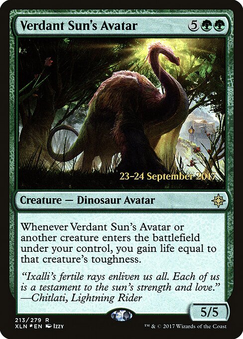 Verdant Sun's Avatar 213s
