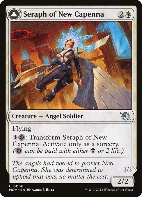 Seraph of New Capenna // Seraph of New Phyrexia 36