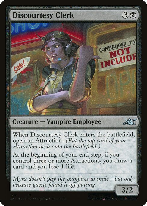 Discourtesy Clerk 356