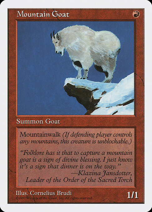 Mountain Goat 252