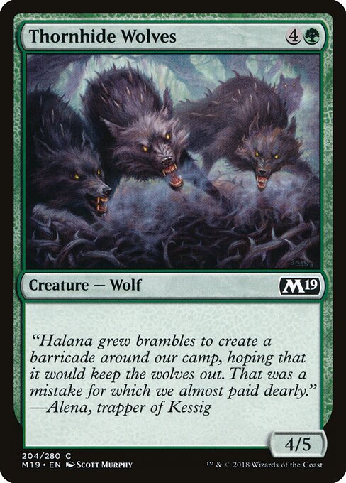 Thornhide Wolves 204