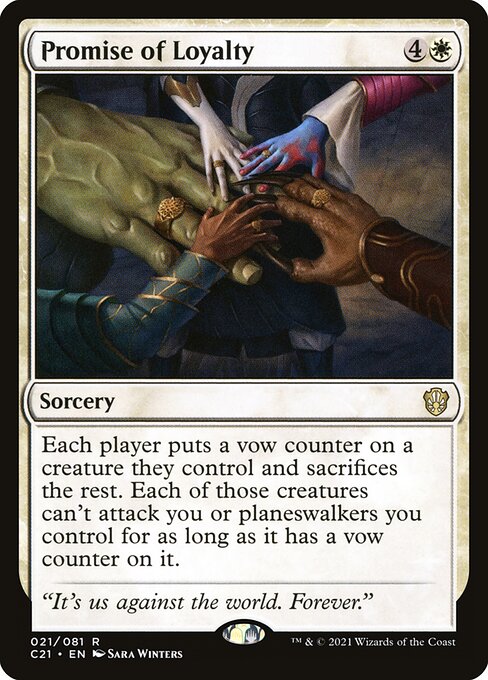 Promise of Loyalty 21