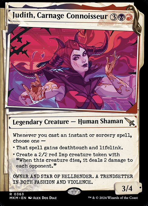Judith, Carnage Connoisseur 363