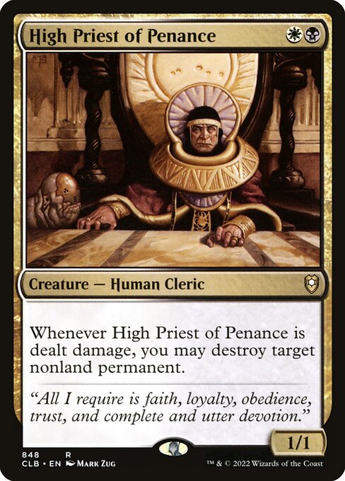 High Priest of Penance 848