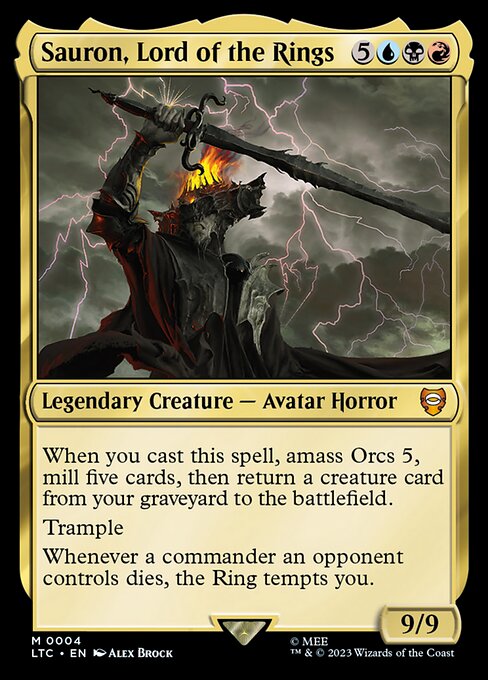 Sauron, Lord of the Rings 4