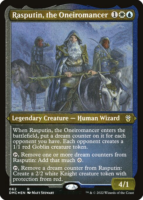 Rasputin, the Oneiromancer 62