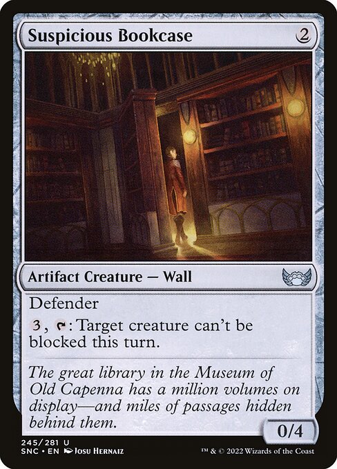 Suspicious Bookcase 245