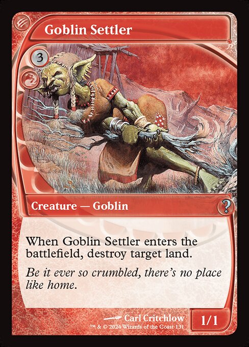 Goblin Settler 131