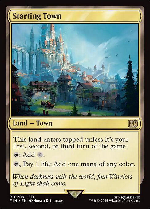 Starting Town 289