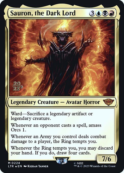 Sauron, the Dark Lord 224s