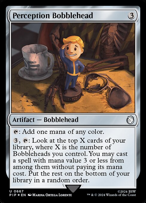Perception Bobblehead 667