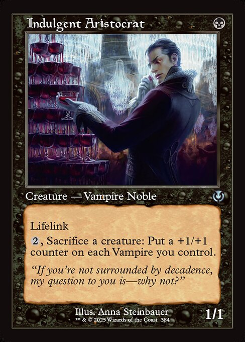 Indulgent Aristocrat 384