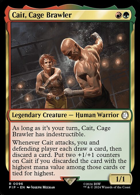 Cait, Cage Brawler 96