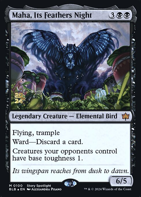 Maha, Its Feathers Night 100s