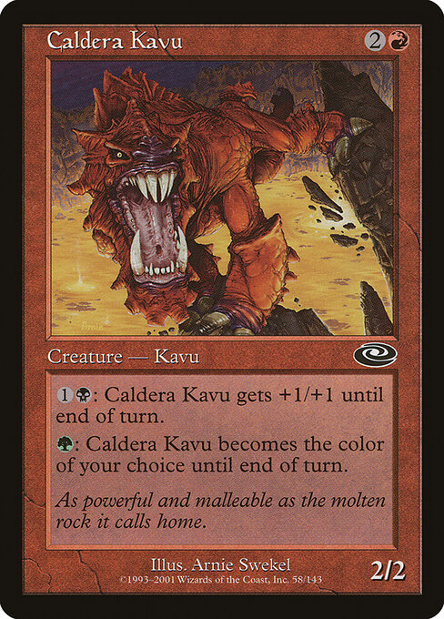 Caldera Kavu 58