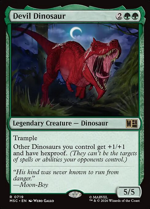 Devil Dinosaur 719