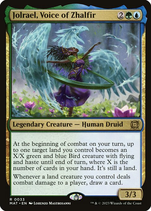 Jolrael, Voice of Zhalfir 33