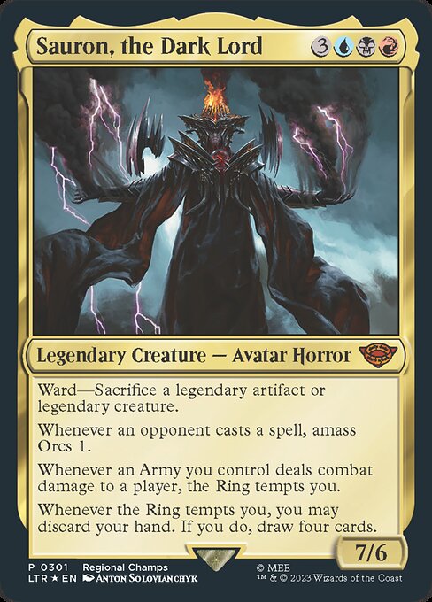 Sauron, the Dark Lord 301