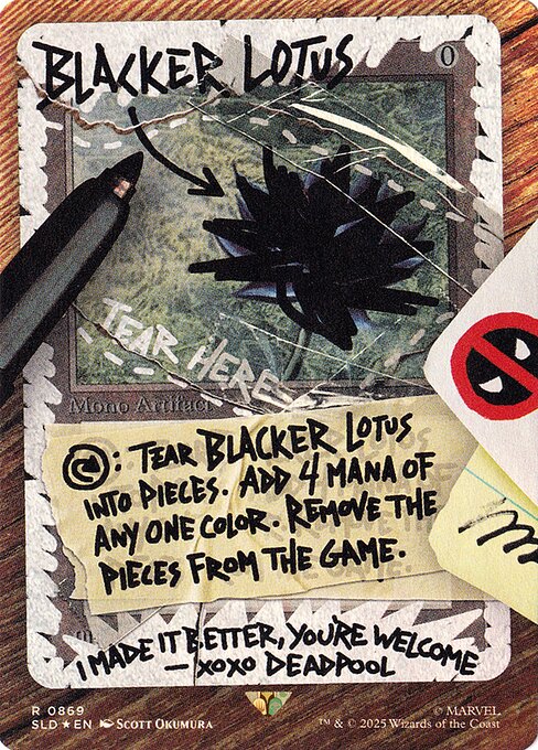 Blacker Lotus 869