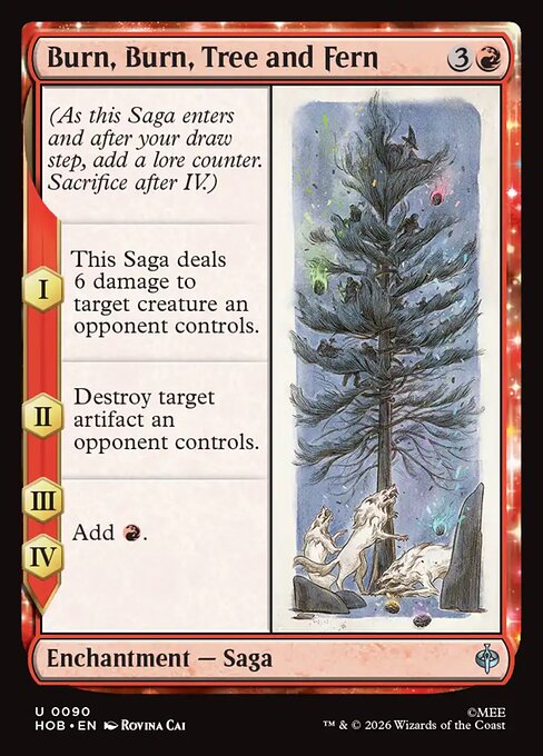Burn, Burn, Tree and Fern 90