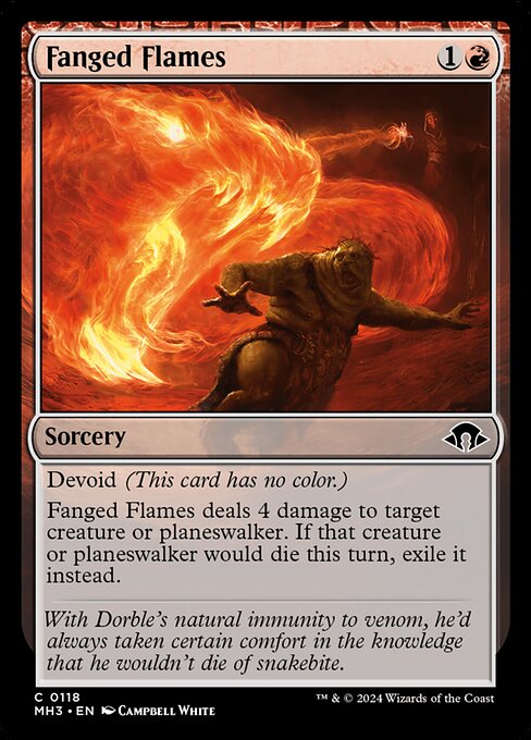 Fanged Flames 118