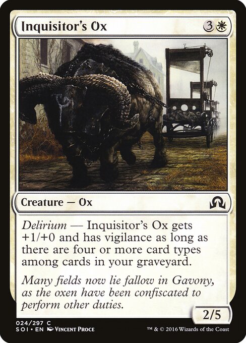Inquisitor's Ox 24