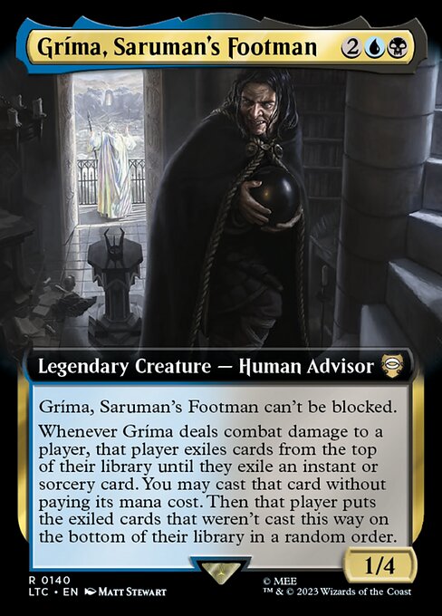 Gríma, Saruman's Footman 140