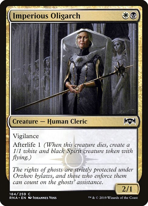 Imperious Oligarch 184