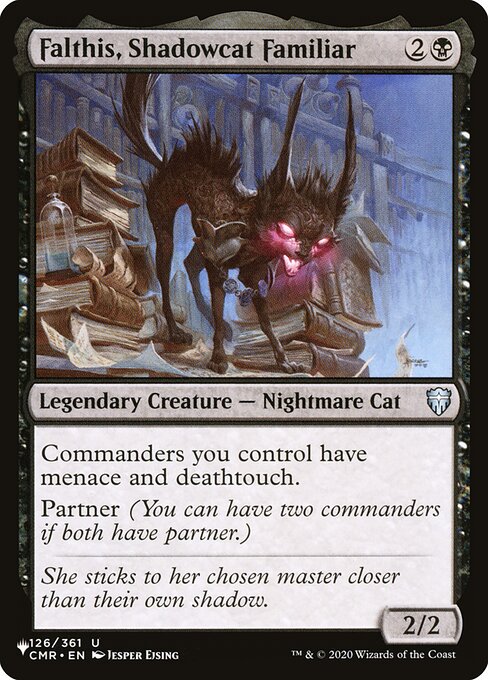 Falthis, Shadowcat Familiar CMR-126