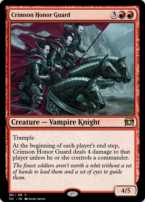 Crimson Honor Guard 65697