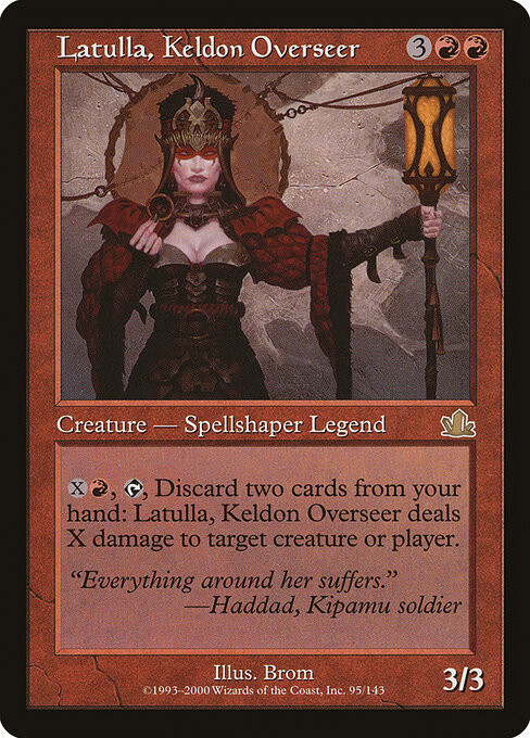 Latulla, Keldon Overseer 95