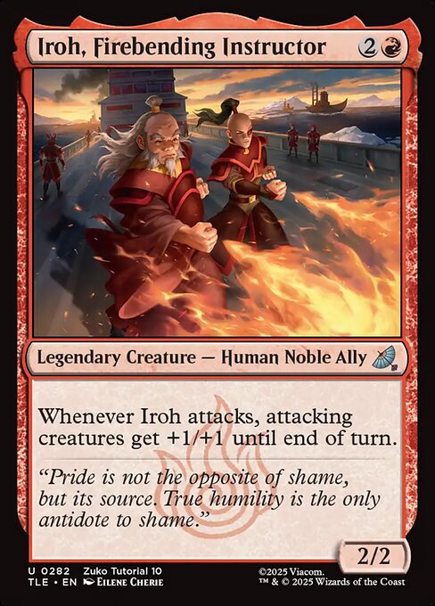 Iroh, Firebending Instructor 282