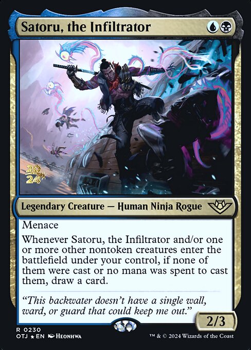 Satoru, the Infiltrator 230s