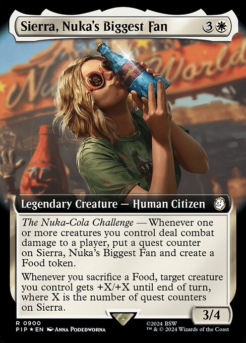 Sierra, Nuka's Biggest Fan 900
