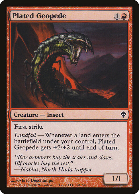 Plated Geopede 141