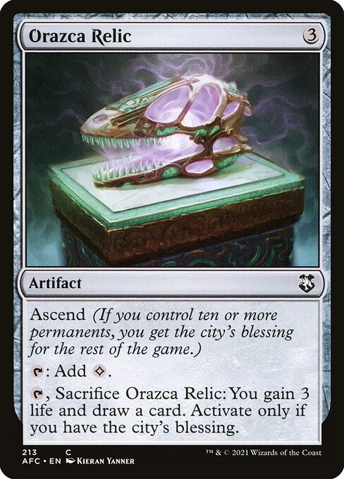 Orazca Relic 213