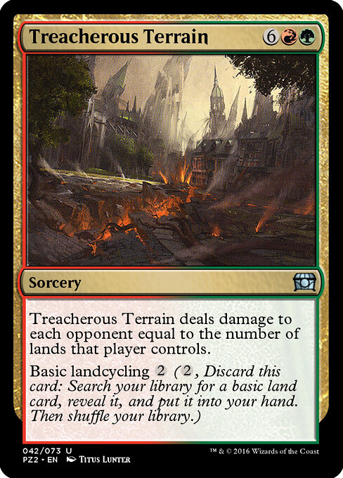Treacherous Terrain 42