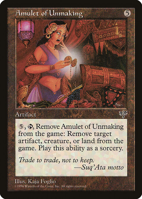 Amulet of Unmaking 293