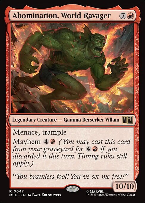 Abomination, World Ravager 47