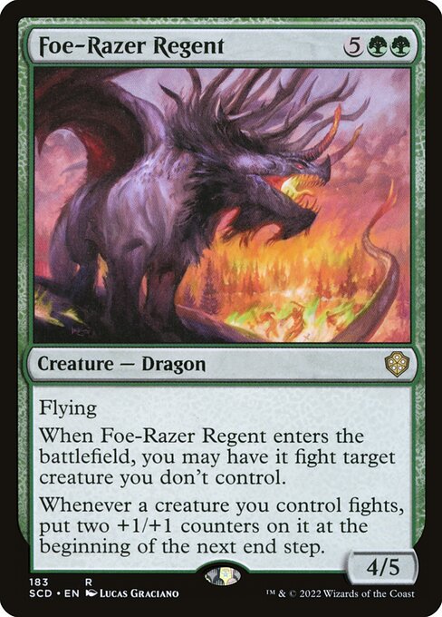 Foe-Razer Regent 183