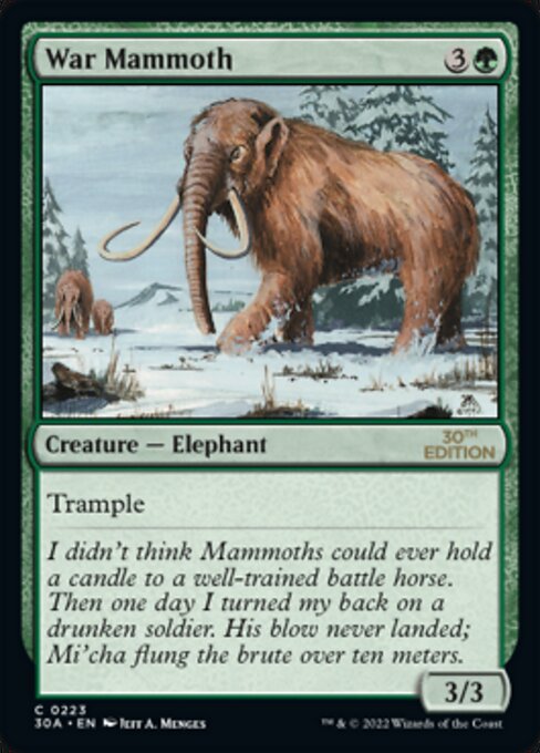 War Mammoth 223