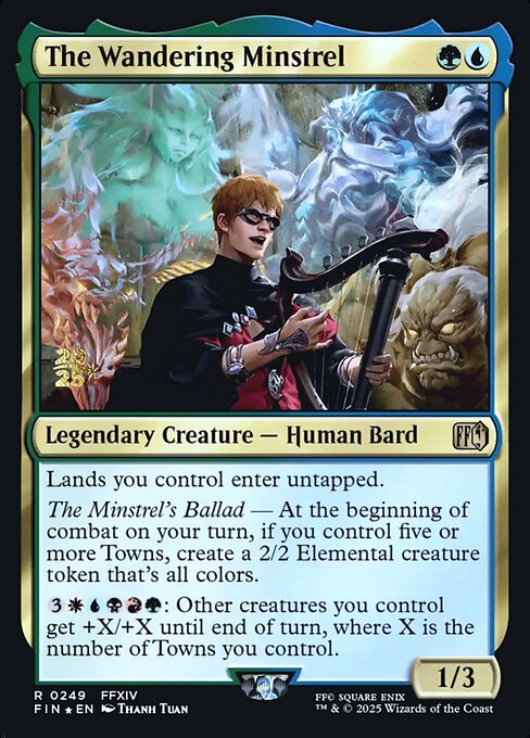 The Wandering Minstrel 249s