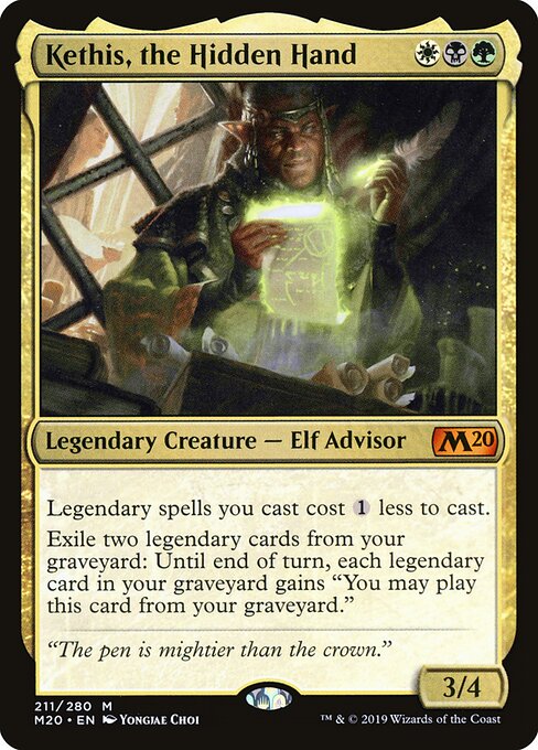 Kethis, the Hidden Hand 211