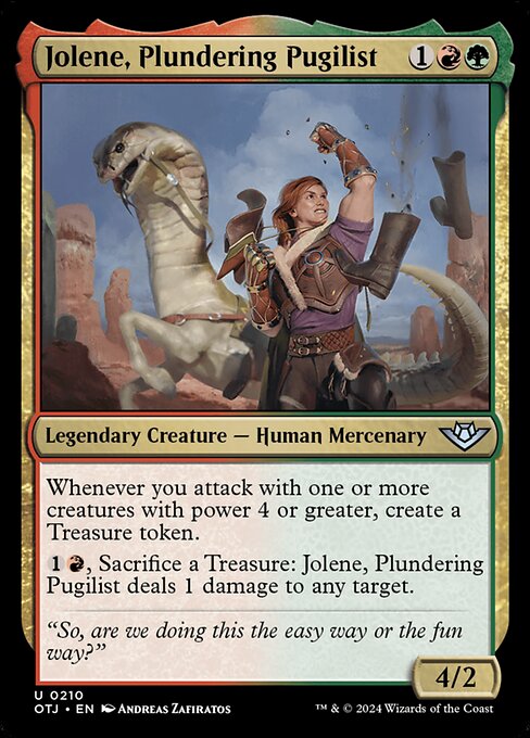 Jolene, Plundering Pugilist 210