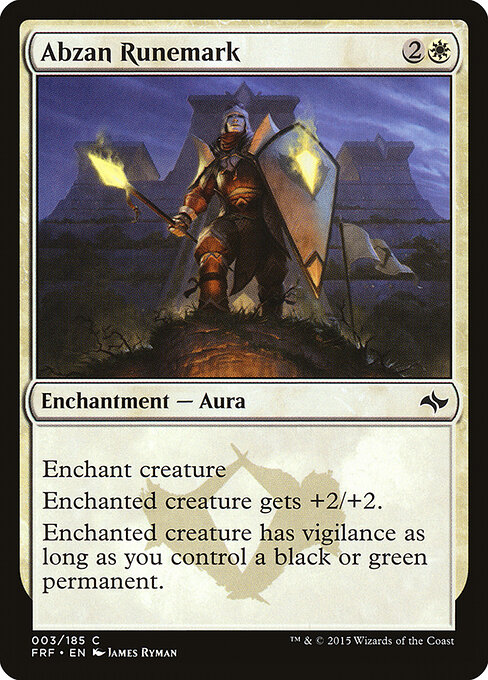 Abzan Runemark 3